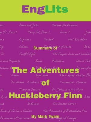 cover image of EngLits: The Adventures of Huckleberry Finn